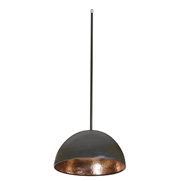 bronze hanging lamp
